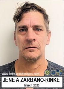 Jene Allan Zarbano-rinke a registered Sex Offender of Iowa