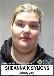 Sheanna K Symons a registered Sex Offender of Iowa