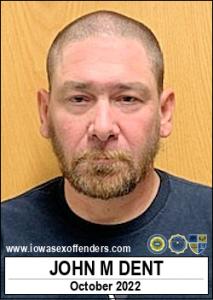 John Michael Dent a registered Sex Offender of Iowa
