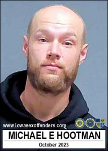 Michael Exavier Hootman a registered Sex Offender of Iowa