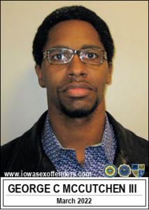 George Calvin Mccutchen III a registered Sex Offender of Iowa