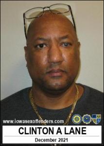 Clinton Akeem Lane a registered Sex Offender of Iowa