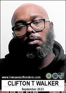 Clifton Trevail Walker a registered Sex Offender of Iowa