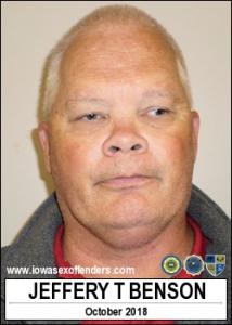 Jeffrey Todd Benson a registered Sex Offender of Iowa