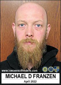 Michael Donald Franzen a registered Sex Offender of Iowa