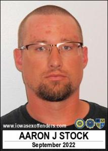 Aaron Joseph Stock a registered Sex Offender of Iowa
