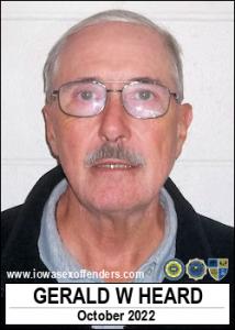 Gerald Warren Heard a registered Sex Offender of Iowa