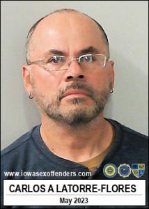 Carlos Arturo Latorre-flores a registered Sex Offender of Iowa