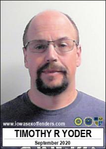 Timothy Ray Yoder a registered Sex Offender of Iowa