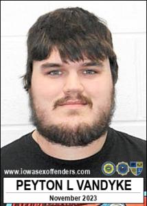 Peyton Lee Vandyke a registered Sex Offender of Iowa