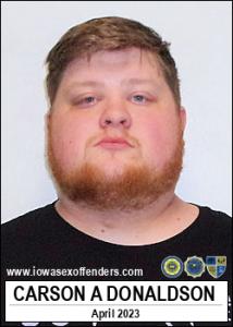 Carson Avery Donaldson a registered Sex Offender of Iowa