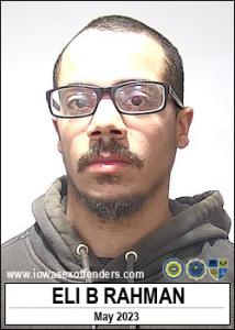 Eli Bernard Rahman a registered Sex Offender of Iowa