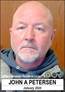 John Arnold Petersen a registered Sex Offender of Iowa