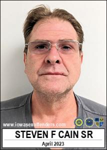 Steven Franklin Cain Sr a registered  of Iowa