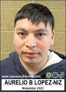 Aurelio Bernabe Lopez-niz a registered Sex Offender of Iowa
