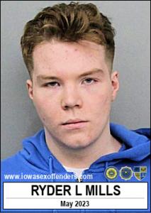 Ryder Lee Mills a registered  of Iowa