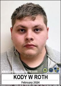 Kody Walter Roth a registered Sex Offender of Iowa
