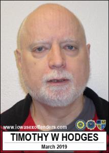 Timothy William Hodges a registered Sex Offender of Iowa
