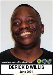 Derick Dion Willis a registered Sex Offender of Iowa