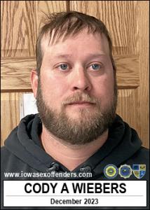 Cody Allan Wiebers a registered Sex Offender of Iowa