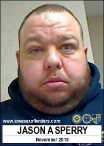 Jason Alan Sperry a registered Sex Offender of Iowa
