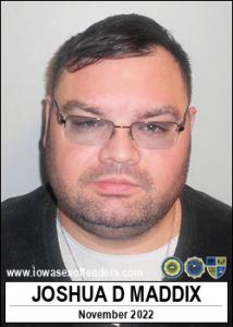 Joshua David Maddix a registered Sex Offender of Iowa