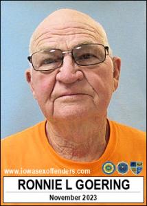 Ronnie Lee Goering a registered Sex Offender of Iowa