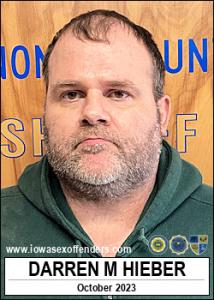 Darren Michael Hieber a registered Sex Offender of Iowa