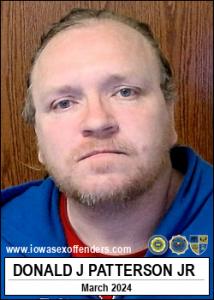 Donald James Patterson Jr a registered Sex Offender of Iowa