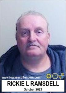 Rickie Lynn Ramsdell a registered Sex Offender of Iowa