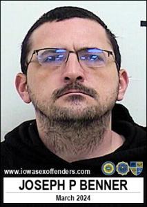 Joseph Paul James Benner a registered Sex Offender of Iowa