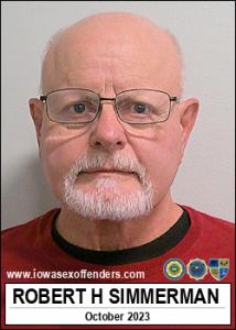 Robert Hanks Simmerman a registered Sex Offender of Iowa