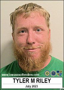 Tyler Michael Riley a registered Sex Offender of Iowa