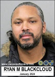 Ryan Michael Blackcloud a registered  of Iowa