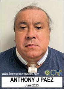 Anthony Joseph Paez a registered Sex Offender of Iowa
