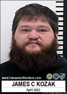 James Christopher Kozak a registered Sex Offender of Iowa