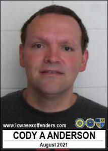 Cody Allan Anderson a registered Sex Offender of Iowa