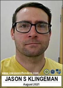 Jason Steven Klingeman a registered Sex Offender of Iowa