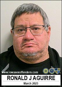 Ronald James Aguirre a registered Sex Offender of Iowa