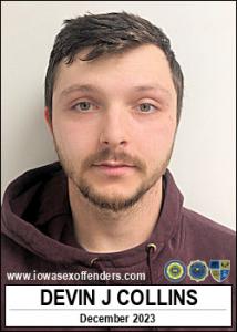 Devin Joseph Collins a registered Sex Offender of Iowa