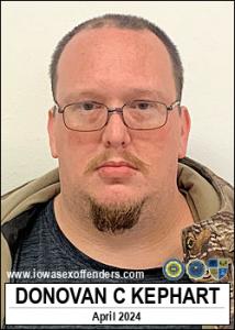 Donovan Charles Kephart a registered Sex Offender of Iowa
