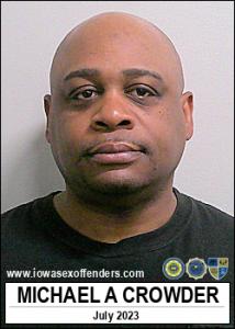 Michael Ali Crowder a registered Sex Offender of Iowa