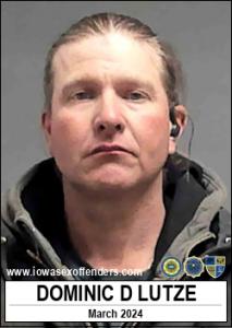 Dominic David Lutze a registered Sex Offender of Iowa