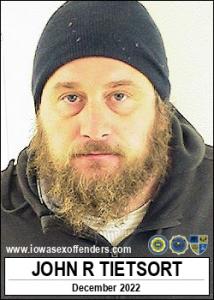 John Raymond Glen Tietsort a registered Sex Offender of Iowa
