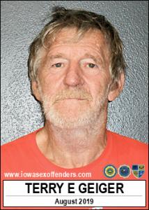 Terry Edward Geiger a registered Sex Offender of Iowa