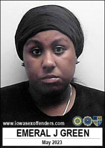 Emeral Jene Green a registered Sex Offender of Iowa