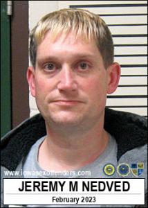 Jeremy Mark Nedved a registered Sex Offender of Iowa