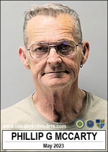 Phillip Gene Mccarty a registered  of Iowa