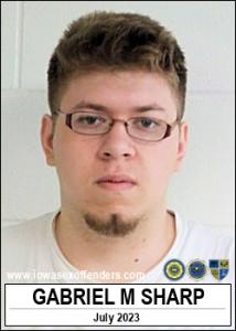 Gabriel Markus Sharp a registered Sex Offender of Iowa