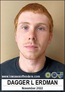 Dagger Le Erdman a registered Sex Offender of Iowa